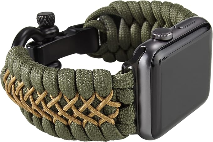 Savior Survival Gear Paracord Watch Band, Compatible - Image 2