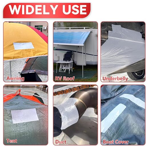 Birllaid Waterproof RV Awning Repair Tape - Image 4