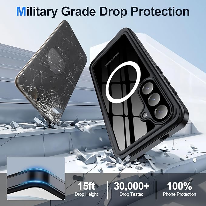 ANTSHARE IP68 Waterproof Case for Samsung Galaxy S26 Plus - Image 4