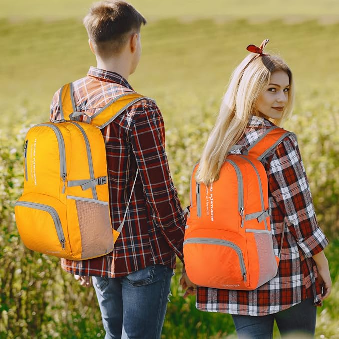 ZOMAKE Lightweight Packable Backpack - 35L Light Foldable Hiking Backpacks - Image 7