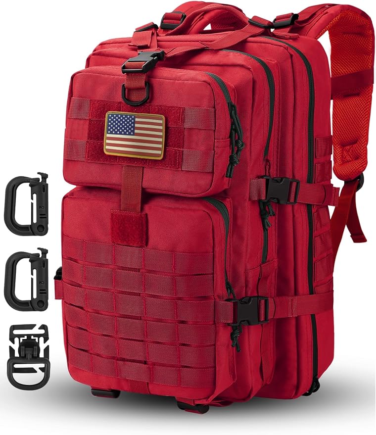 Hannibal Tactical MOLLE Assault Backpack, Tactical Backpack Military Army by HannibalTactical