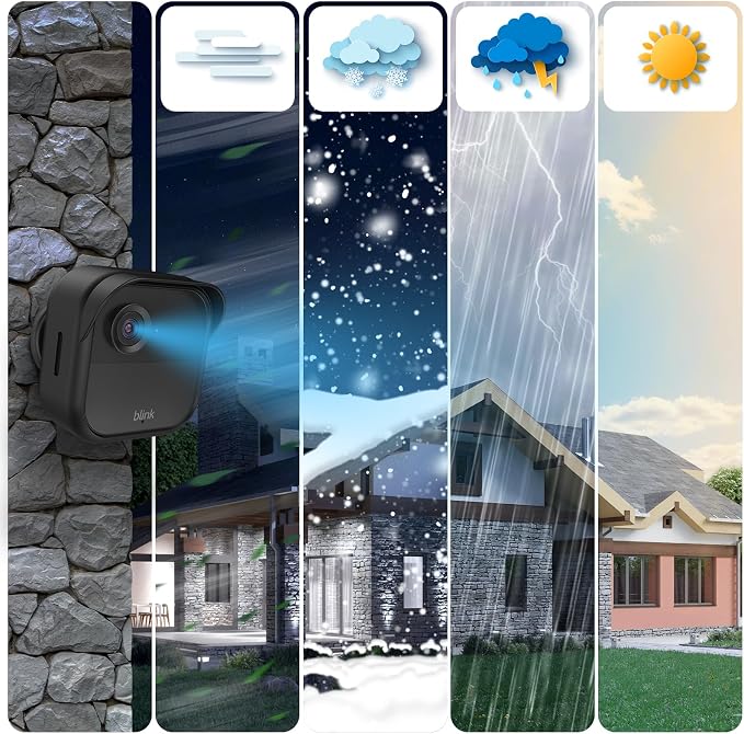 Silicone Case Cover for All-New Blink Outdoor 4, 3 Pack Weatherproof Skin Cover - Image 4