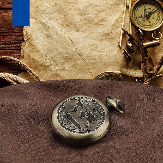 Create idea Retro Portable Compass Camping Survival Compass Metal Pocket - Image 4