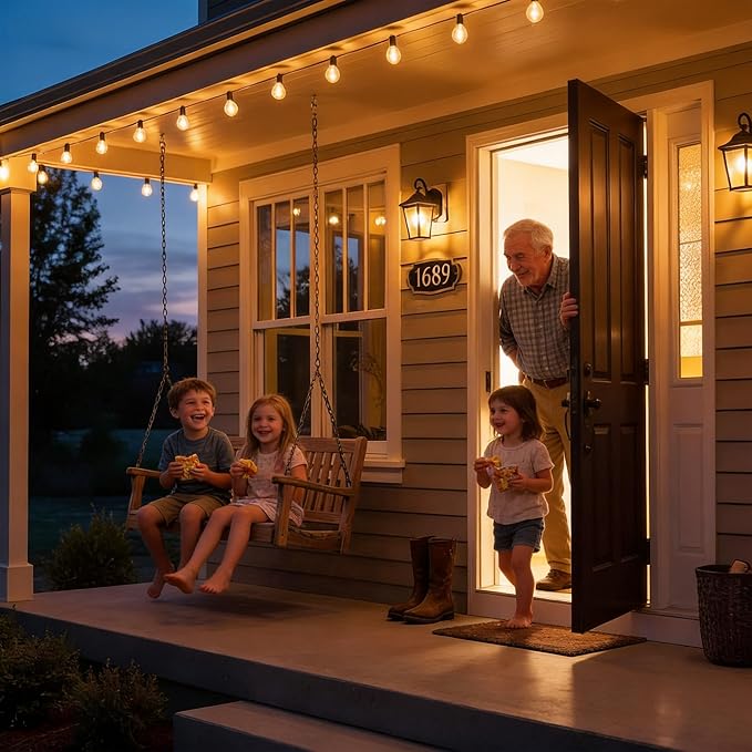RTTY Outdoor String Lights 25 FT, Patio Light - Image 7