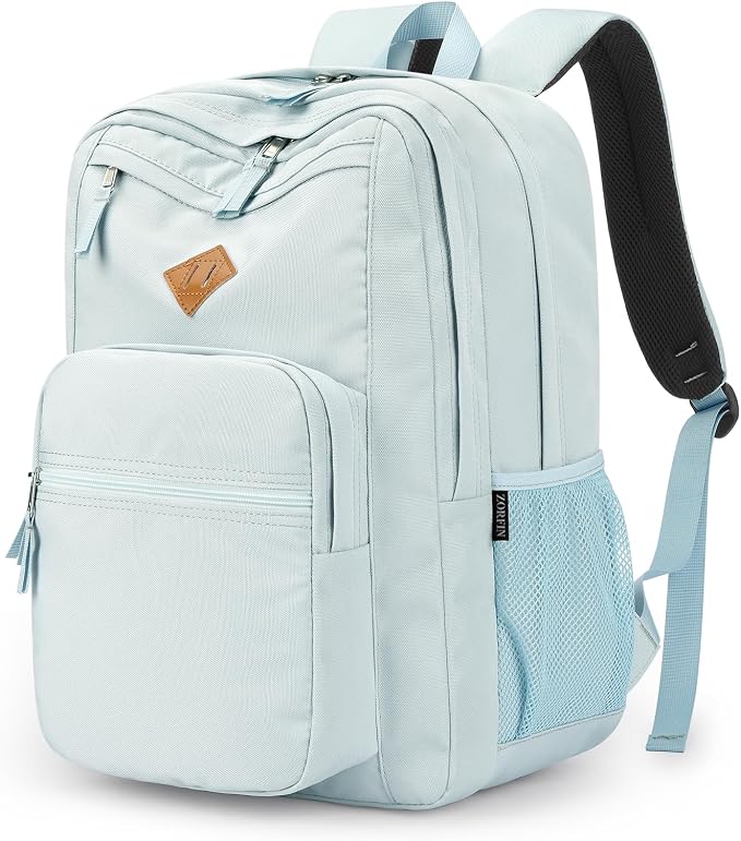 ZORFIN 26L Backpack for College, and Travel: Water Resistant Bookbag by ZORFIN-SimpleYetChic