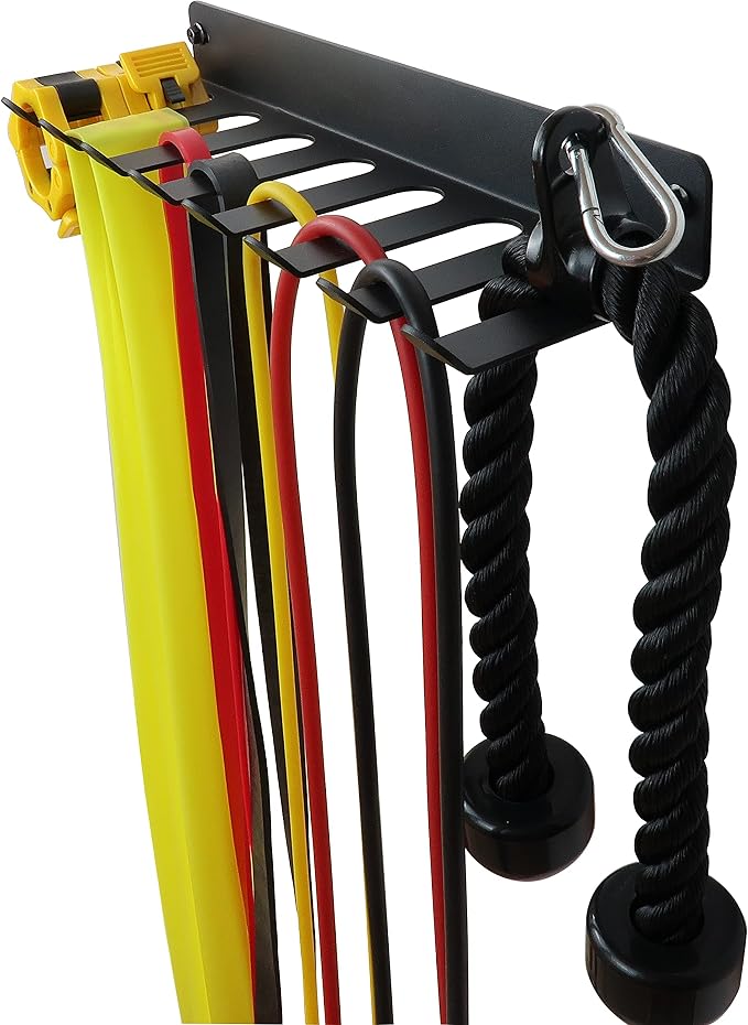 Multi-Purpose Storage Rack Resistance Bands Rack Gym Storage Rack Fitness Bands - Image 8