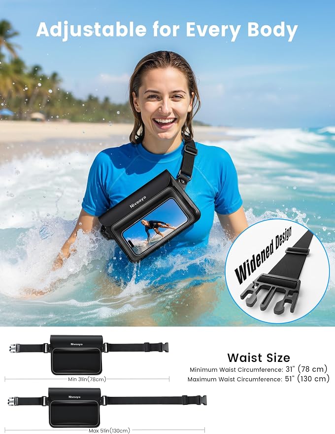 Niveaya IPX8 Waterproof Fanny Pack - Image 3