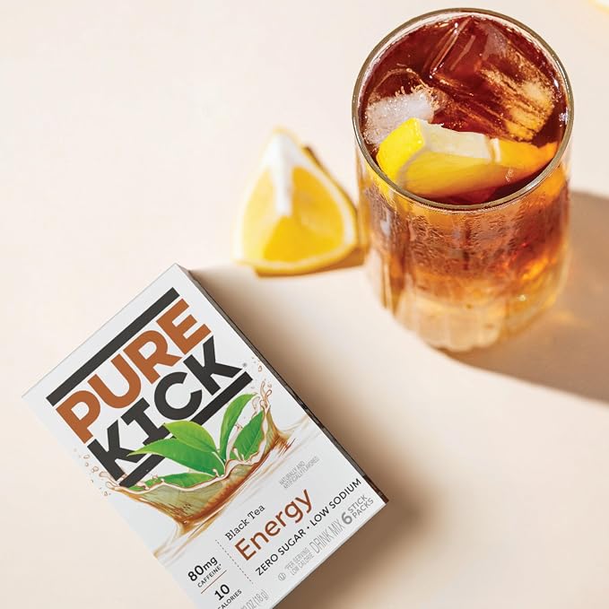 PURE KICK Energy Singles To Go Drink Mix, Includes 12 Boxes - Image 3