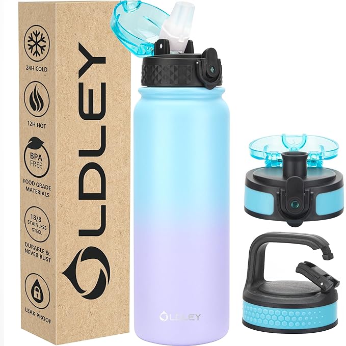 Oldley Insulated Water Bottle 20oz Water Bottles by OLDLEY