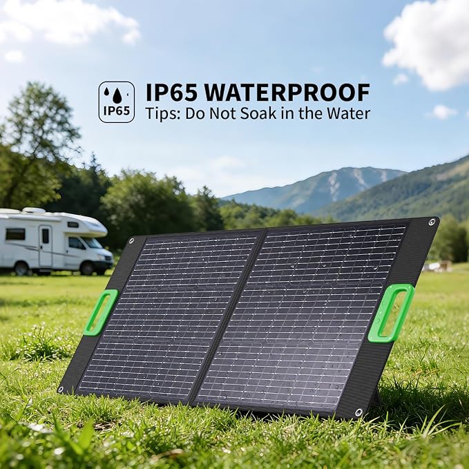 100W Portable Solar Panel for Power Station, 23.5% High Efficiency ETFE - Image 4