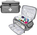 ALSLEA First Aid Bag Empty, Small Medicine Bag Portable Medical Supplies by ALSLEA