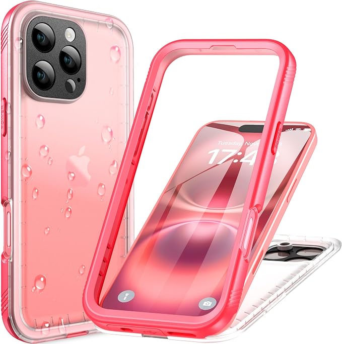 Cozycase for iPhone 16 Pro Case Waterproof by Cozycase