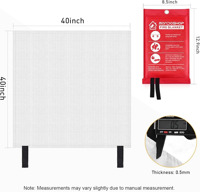Mondoshop Silicone Fire Blanket - Image 4