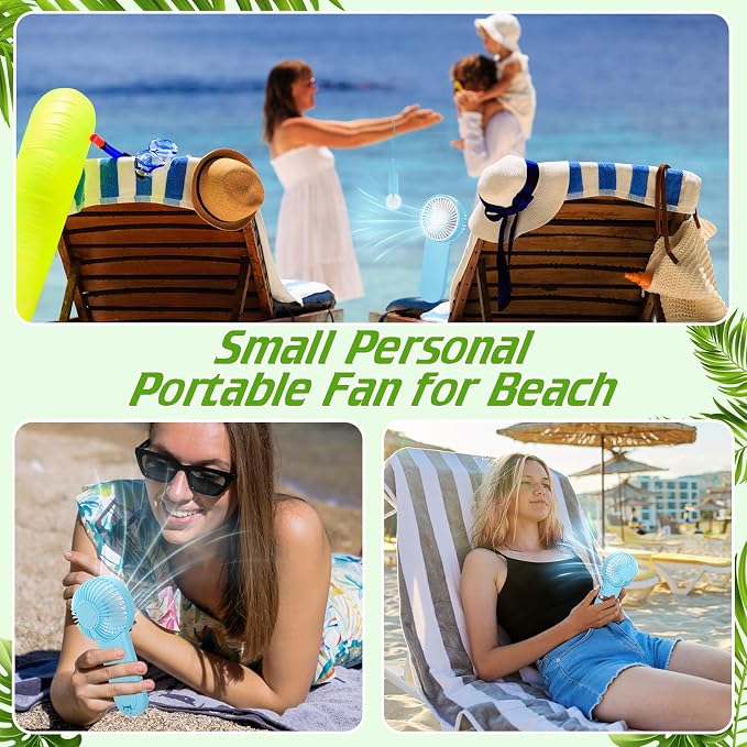 Sumind 12 Pcs Small Personal Portable Fan Mini Handheld Bulk 1 Speed Electric - Image 3
