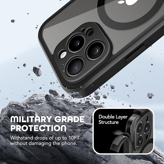 TIESZEN for iPhone 15 Pro Max Case, Compatible - Image 4
