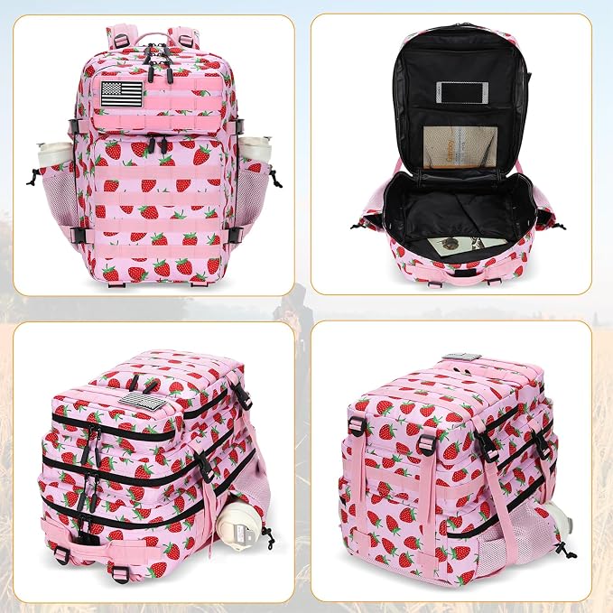 Lovelinks21 25L Tactical Military Backpack Small Travel Rucksack - Image 3