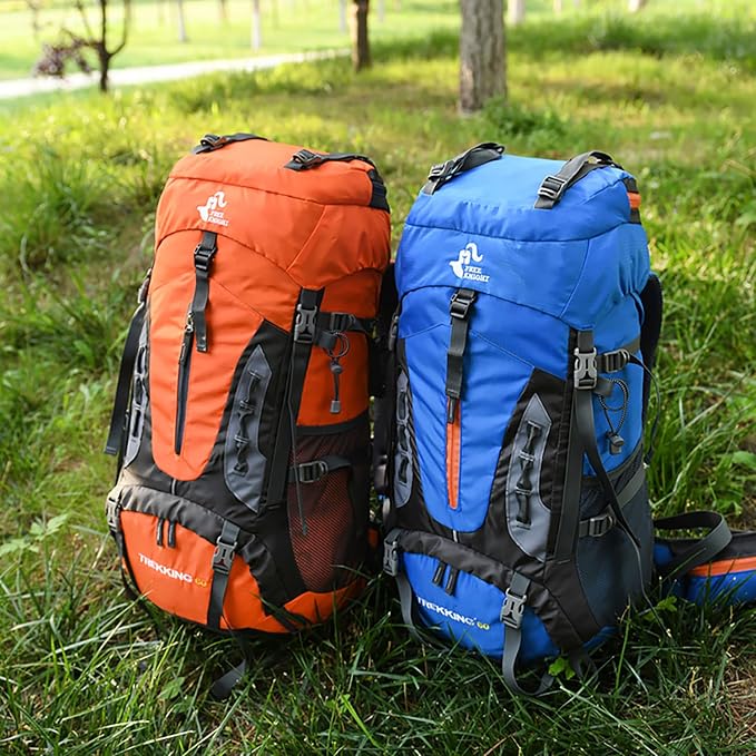 Bseash 60L Hiking Camping Backpack - Image 9