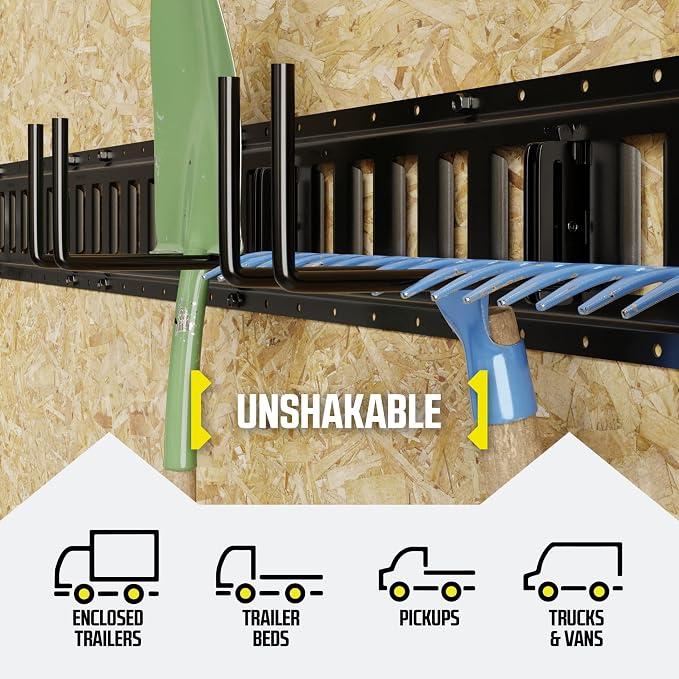 DC Cargo Mall Heavy Duty Hook Hanger E Track Accessories 7.5" Deep - Image 4