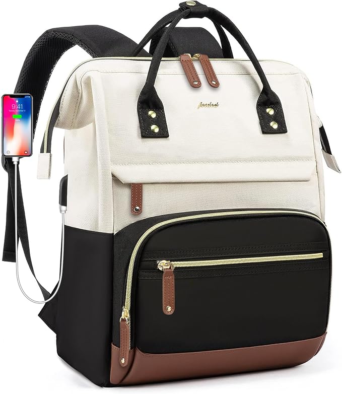 Focdod Backpack for Women, Fits 15.6 Inch Laptop Bag Fashion Travel Work Bag by FOCDOD