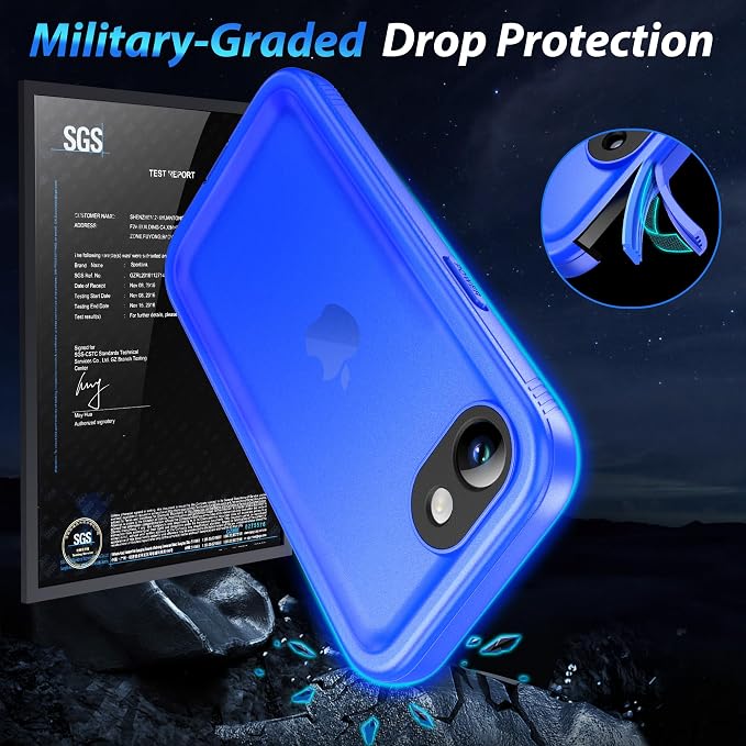SPORTLINK for iPhone 16e Case/iPhone 17e Case, IP68 Waterproof Military - Image 3