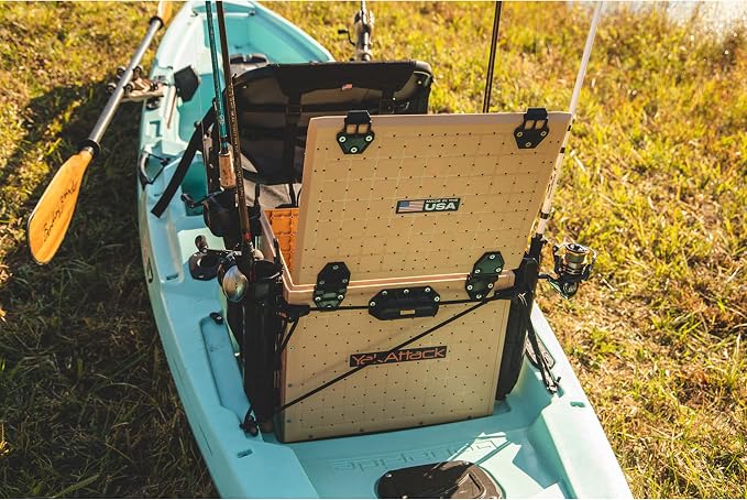 YakAttack BlackPak Pro 13" x 16" Kayak Fishing Crate - Image 8