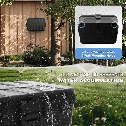 Flemoon Large Outdoor Electrical Box, IP54 Waterproof Extension Cord Cover - Image 8