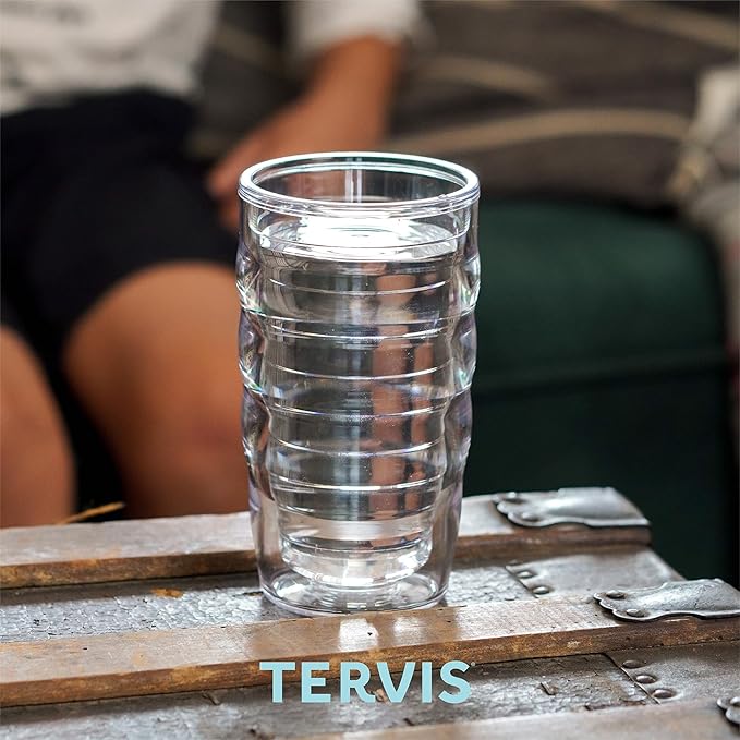 Tervis Clear & Colorful Lidded Made in USA Double Walled Insulated Tumbler - Image 6