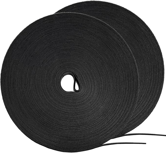 164ft x 1/2 inch Reusable Fastening Cable Ties, Hitotsu Hook and Loop Roll by Hitotsu