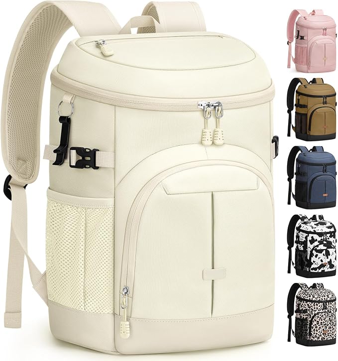 Pritent Cooler Backpack for Men Women Insulated Waterproof Backpack Cooler Leak by Pritent