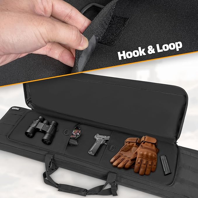 TORIBIO Double Rifle Case Soft Bag 32" 34" 36" 42" 46" 48'' 51“ 55” Gun Case - Image 4