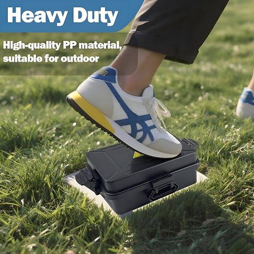 Mini Outdoor Electrical Box, IP54 Waterproof Extension Cord Cover Weatherproof - Image 7