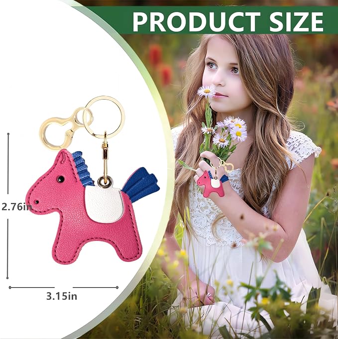Leather Keychain Holder Case Compatible - Image 2