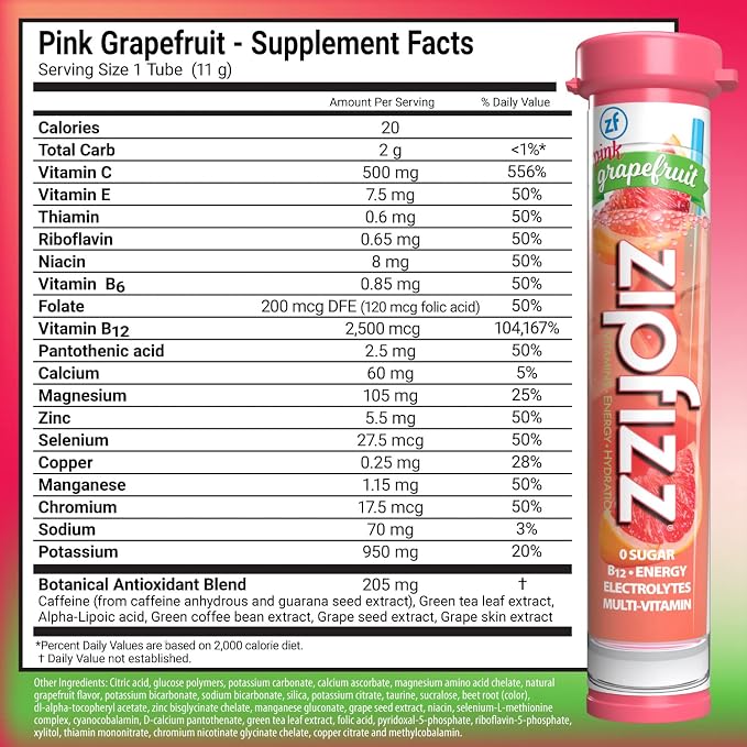 Zipfizz Energy Drink Mix, Electrolyte Hydration Powder - Image 5