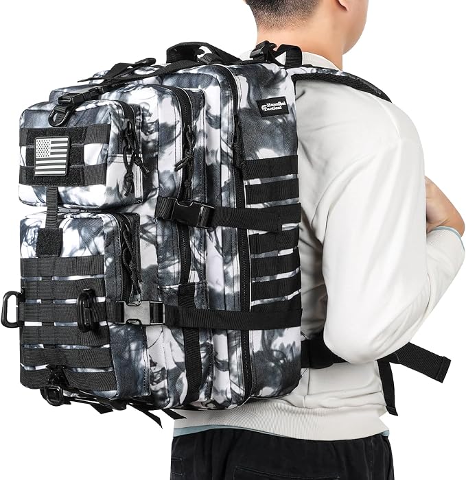 Hannibal Tactical MOLLE Assault Backpack, Tactical Backpack Military Army - Image 7