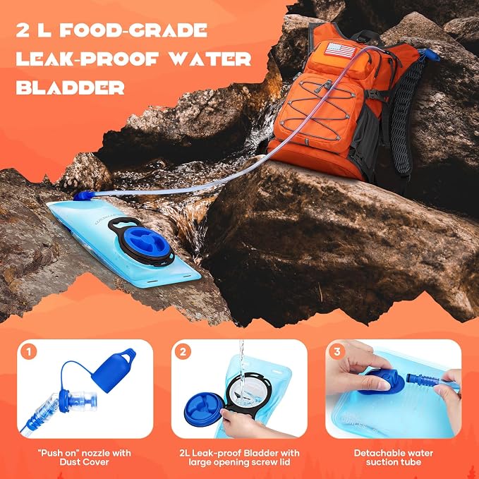Maelstrom Hydration Hiking Backpack - Image 3