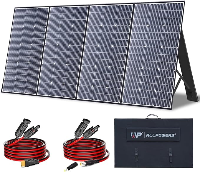 ALLPOWERS SP037 400 watt Solar Panel Foldable Portable Solar Charger by ALLPOWERS
