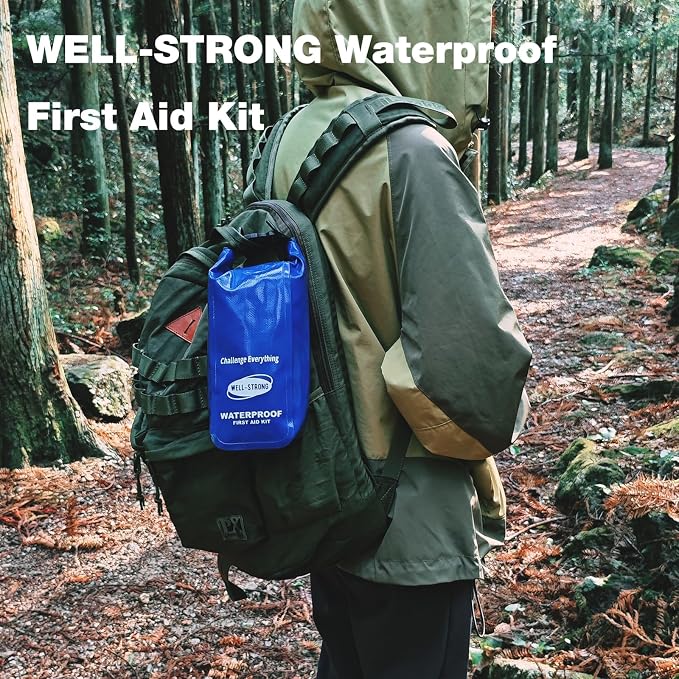 Boat First Aid Kit Waterproof, WELL-STRONG Marine Emergency Kit - Image 7