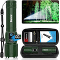Rechargeable Tactical Flashlights 2000 High Lumens - 5000mAh Super Bright LED by Banral