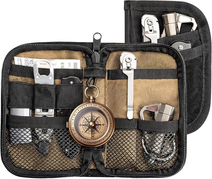 EDC Organizer Pouch Mini Tactical Gear Bag, Compact Utility Tool Holder by Dorfly