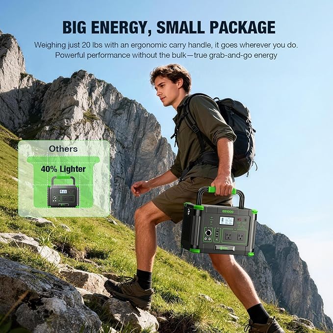 EBL 1000W Portable Power Station - Image 6
