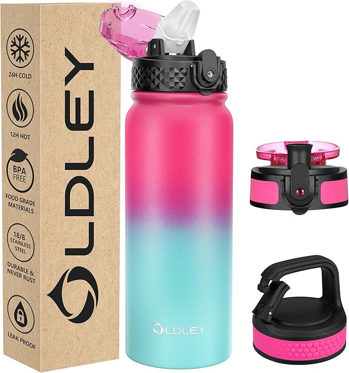 Oldley Insulated Water Bottle 20oz Water Bottles by OLDLEY