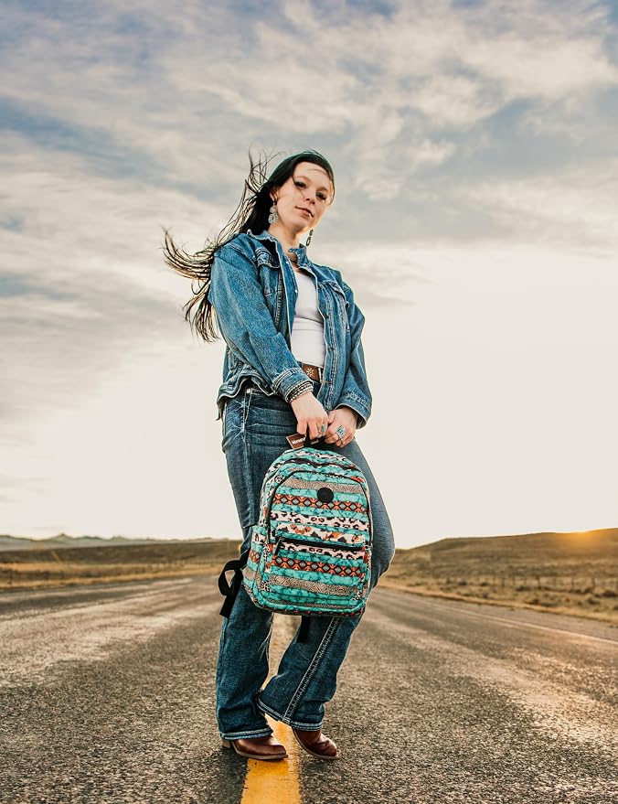 Montana West Backpack for Women Western Travel Backpack Purse Casual Daypack - Image 9