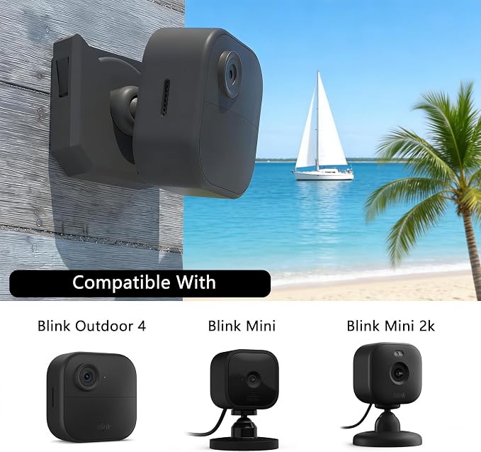4 Pack Mount for Blink Camera, Compatible - Image 4
