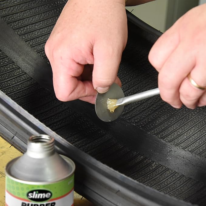 Slime 1050 Rubber Cement, Tire Repair, use - Image 6