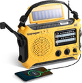 Kaito KA500 5-way Powered Solar Power, Dynamo Crank, Wind Up Emergency by Kaito