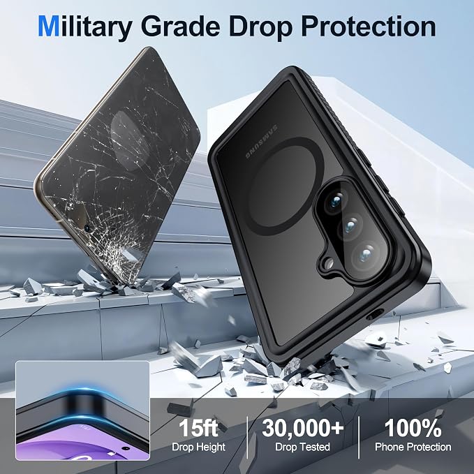 ANTSHARE for Samsung Galaxy S26 Case Waterproof, Built-in Lens & Screen - Image 5