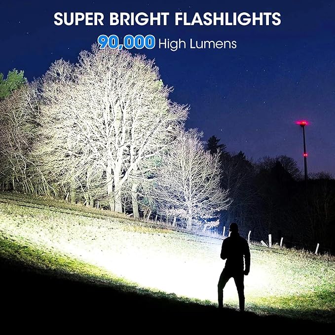Kmivo Flashlights Rechargeable LED High Lumens - Image 2