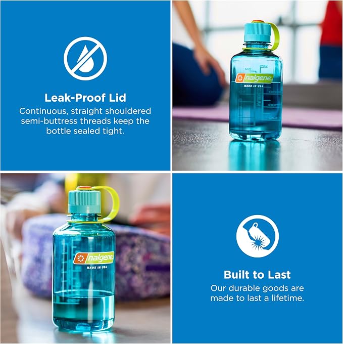 Nalgene 16 oz Narrow Mouth Water Bottle | BPA-Free, Durable & Leak Proof - Image 2