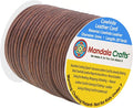 Mandala Crafts Round Genuine Distressed Brown Leather Cord by MandalaCrafts