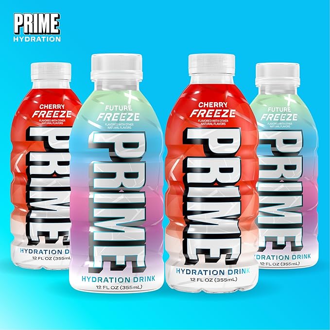PRIME Hydration Cherry Freeze & Future Freeze Sports Drinks - Image 9